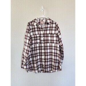 Show me Your Mumu The Layer Shirt Perfect Plaid Size Small Flannel Designer Top